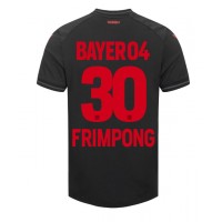 Stroje piłkarskie Bayer Leverkusen Jeremie Frimpong #30 Koszulka Podstawowej 2023-24 Krótki Rękaw